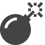 Bomb SVG Icon